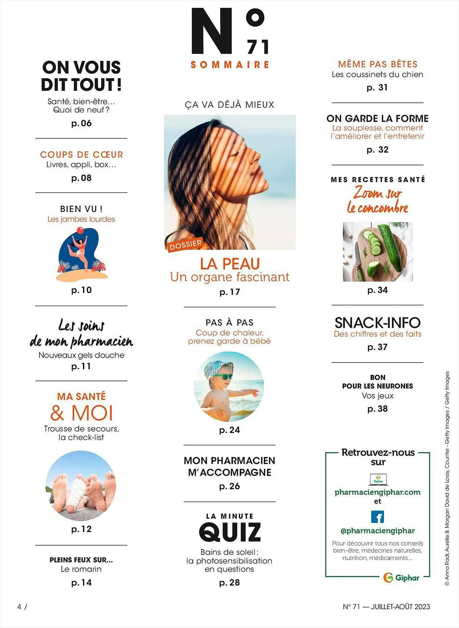 Catalogue Pharmacien Giphar du 1 janvier au 30 novembre 2023 - Catalogue page 4