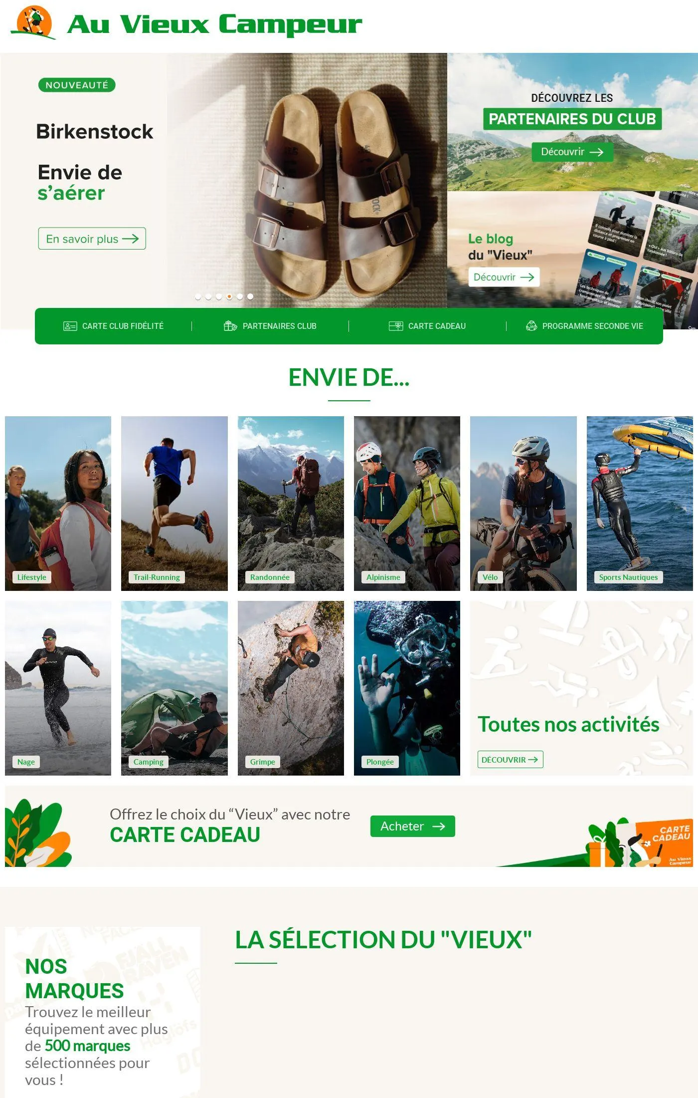 Au Vieux Campeur Catalogue actuel - 1