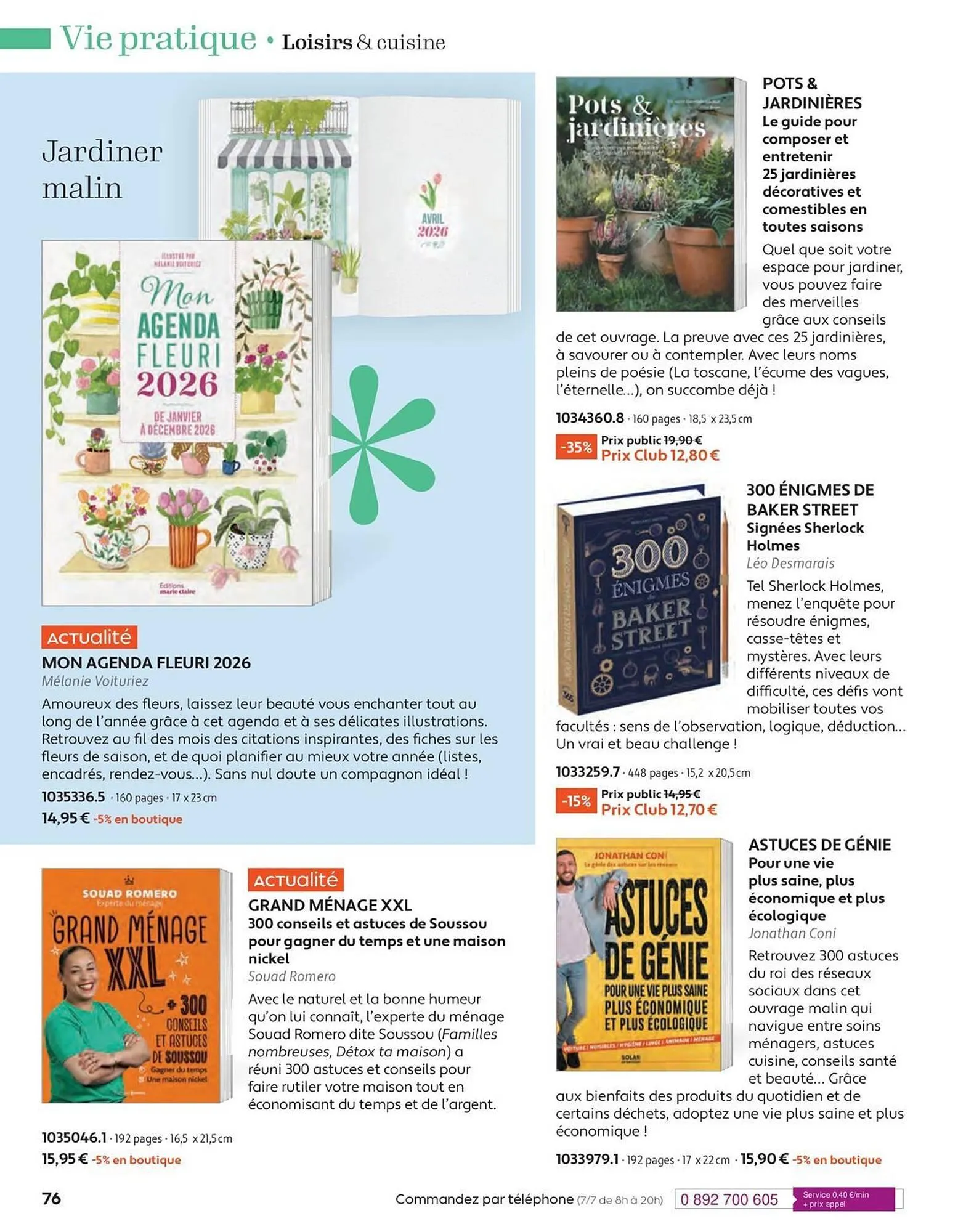 Catalogue France Loisirs du 1 septembre au 31 octobre 2025 - Catalogue page 76