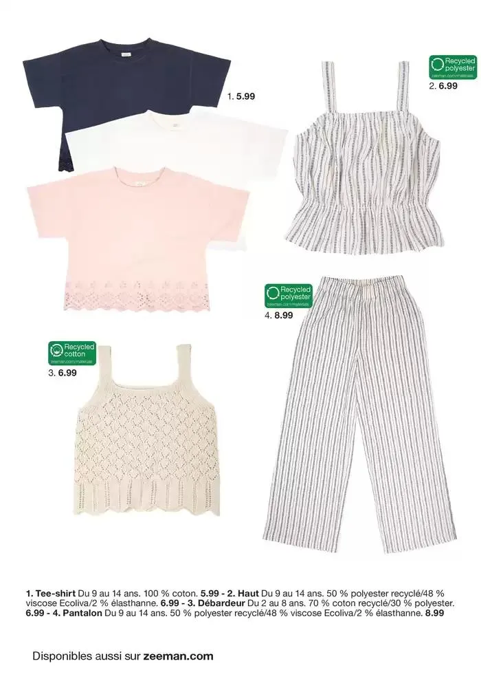 Vous aussi, vous adorez notre nouvelle collection enfant ? du 28 mars au 4 avril 2025 - Catalogue page 10