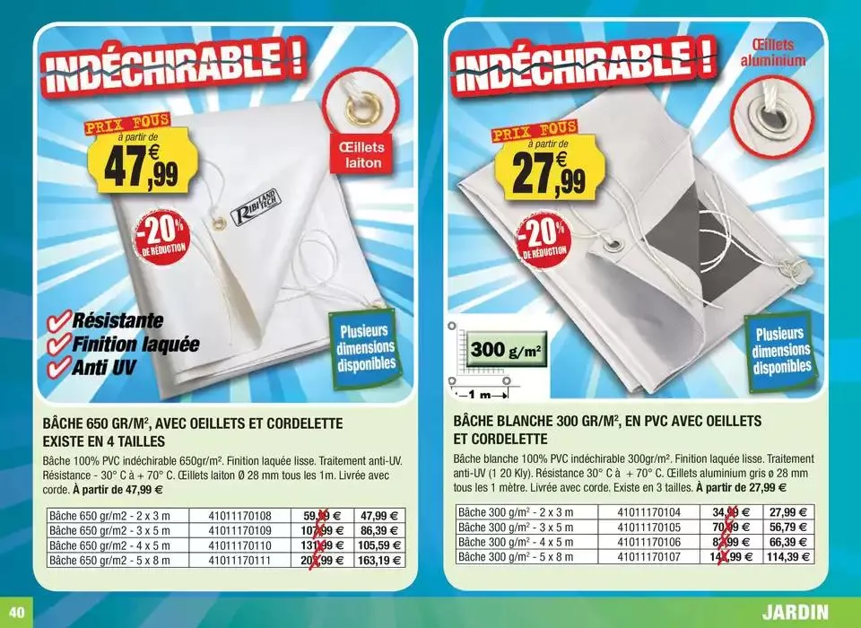 Les jours Anniversaire ! du 11 avril au 31 décembre 2025 - Catalogue page 40