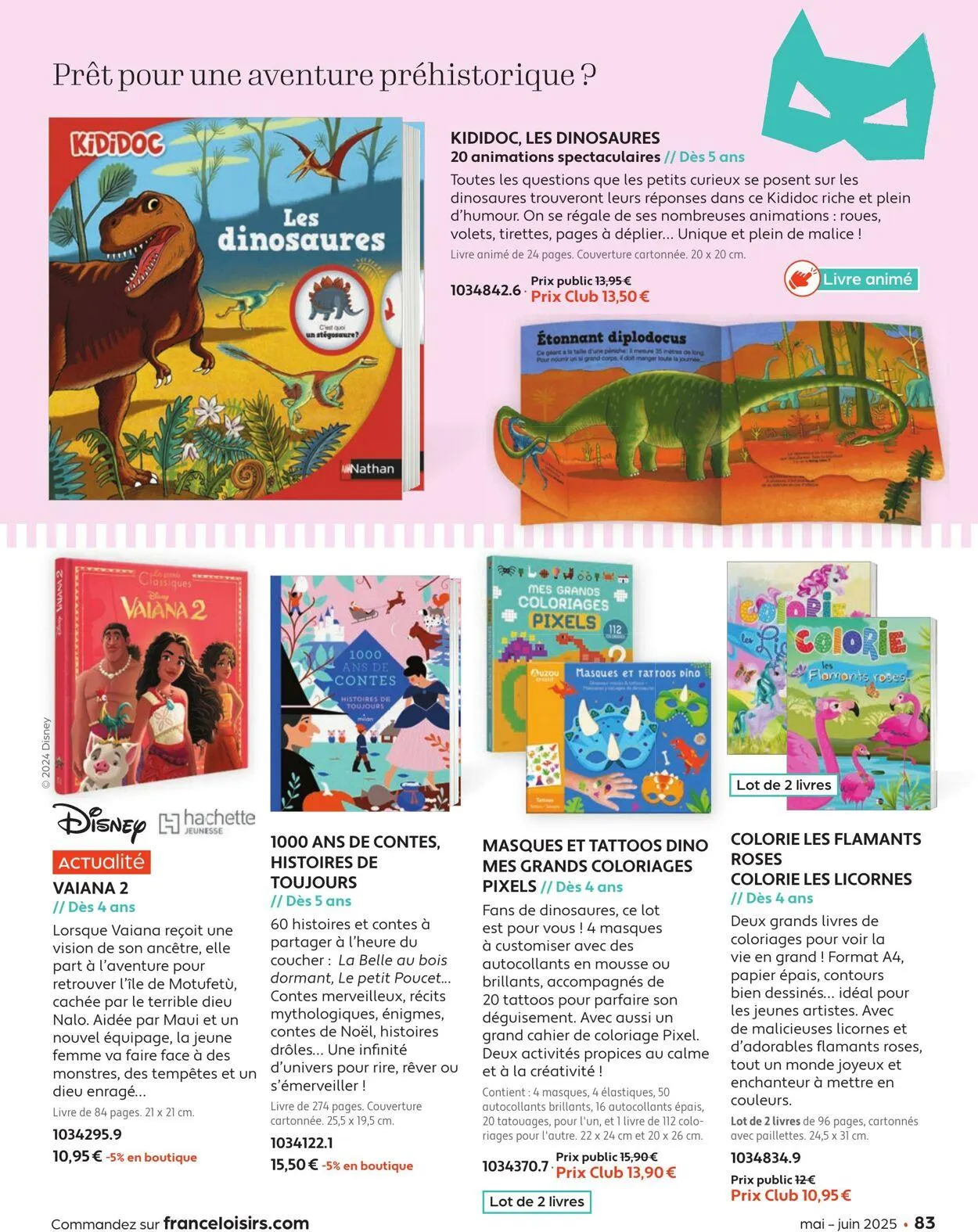 France Loisirs du 1 mai au 30 juin 2025 - Catalogue page 83