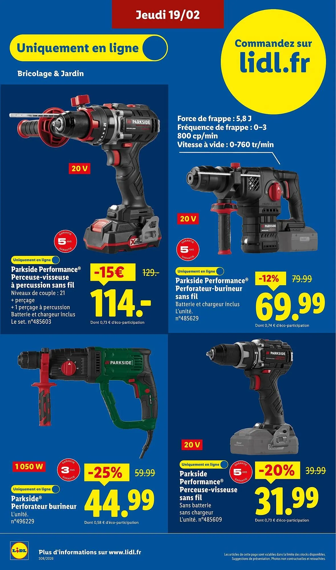 Catalogue Lidl du 19 février au 25 février 2026 - Catalogue page 50