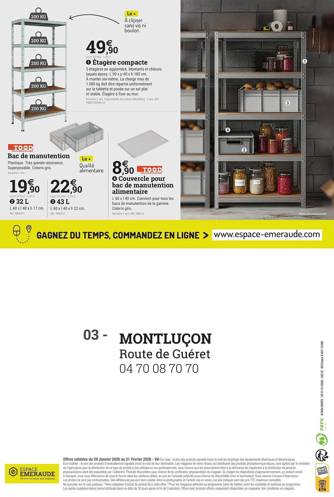 Catalogue Espace emeraude du 6 février au 21 février 2026 - Catalogue page 16