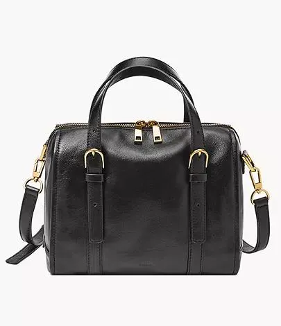Sac double porté Carlie en cuir