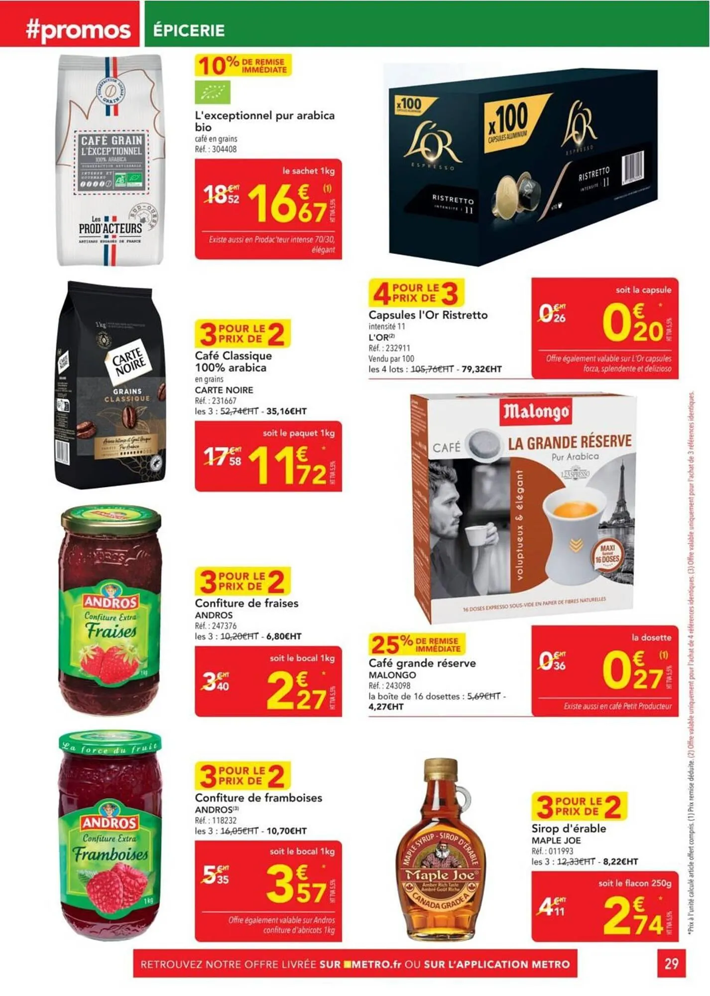 Catalogue METRO du 19 juin au 16 juillet 2025 - Catalogue page 29