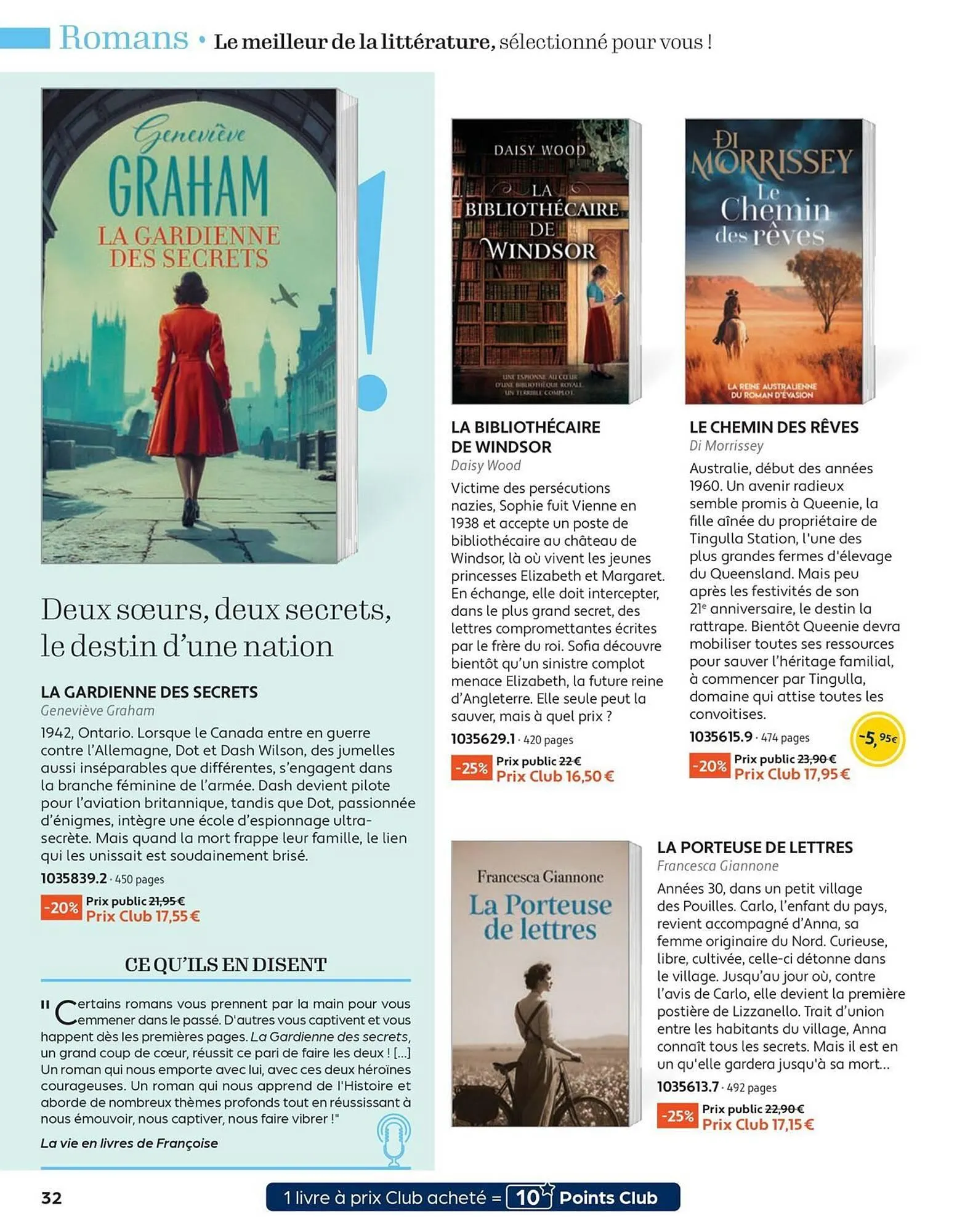 Catalogue France Loisirs du 2 mars au 30 avril 2026 - Catalogue page 32