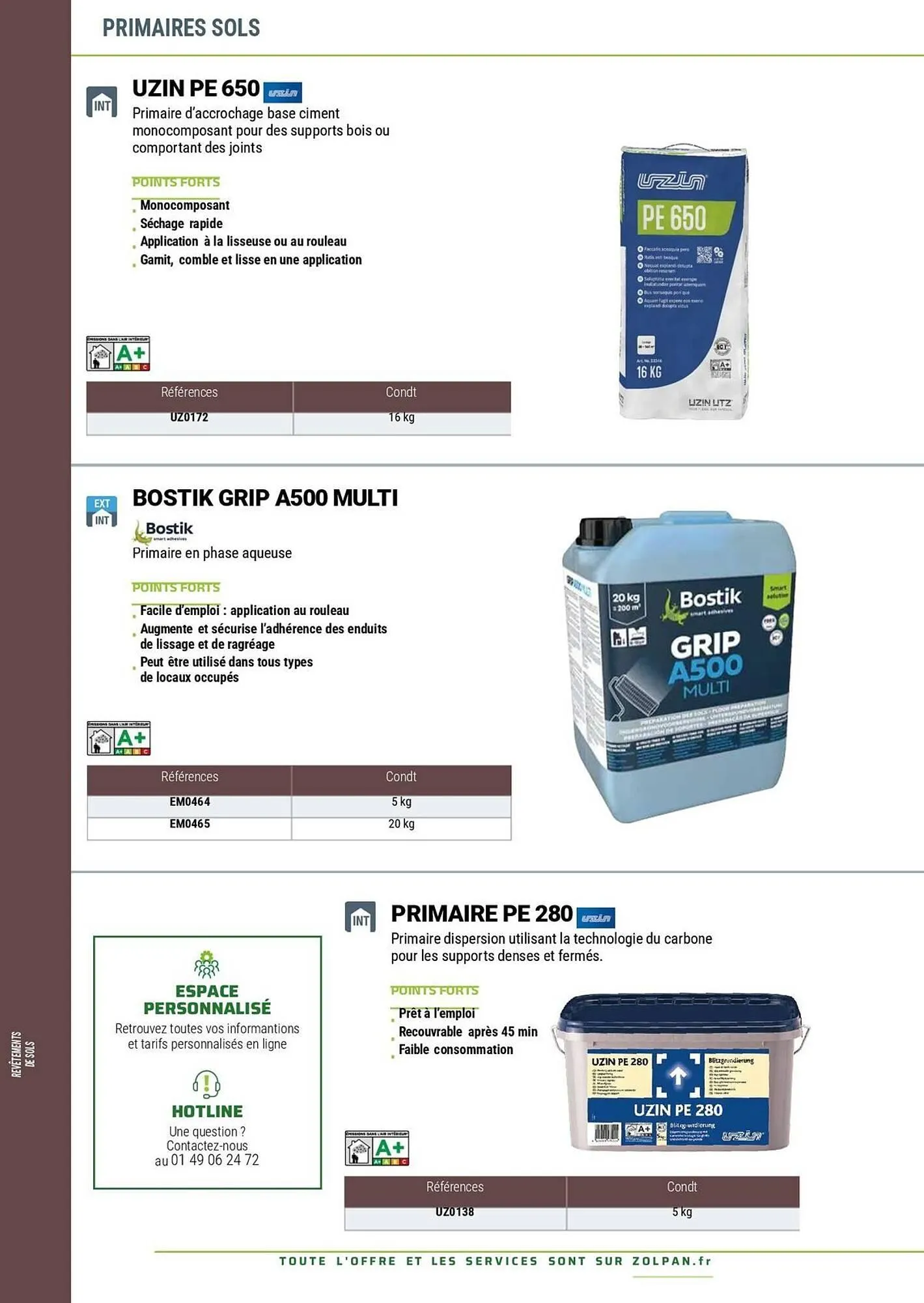 Catalogue Zolpan du 13 janvier au 31 décembre 2025 - Catalogue page 355