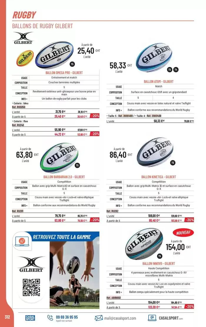 ÉQUIPEMENT SPORTIF du 6 mars au 31 décembre 2025 - Catalogue page 284