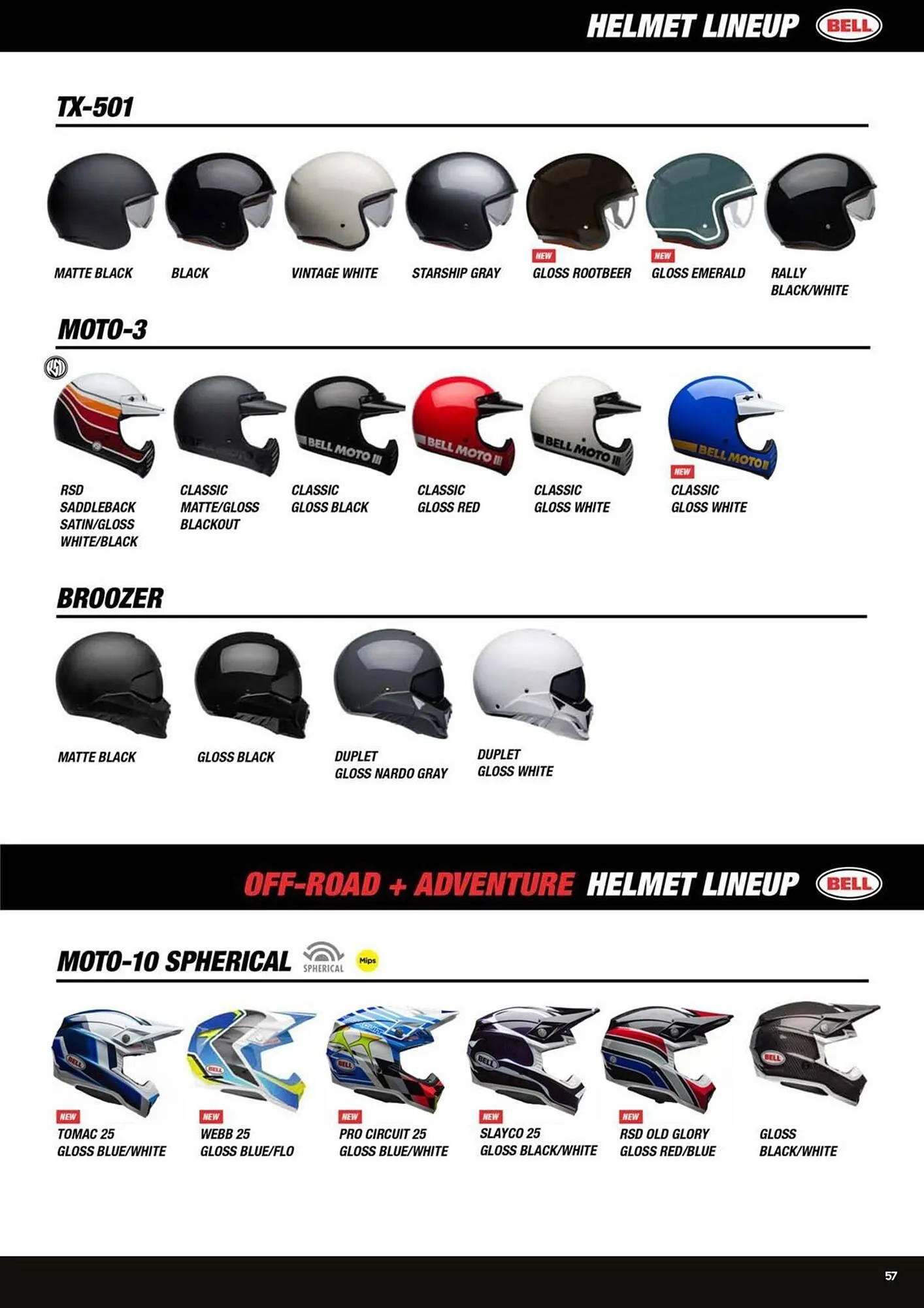 Catalogue Bihr du 27 mars au 31 décembre 2025 - Catalogue page 57