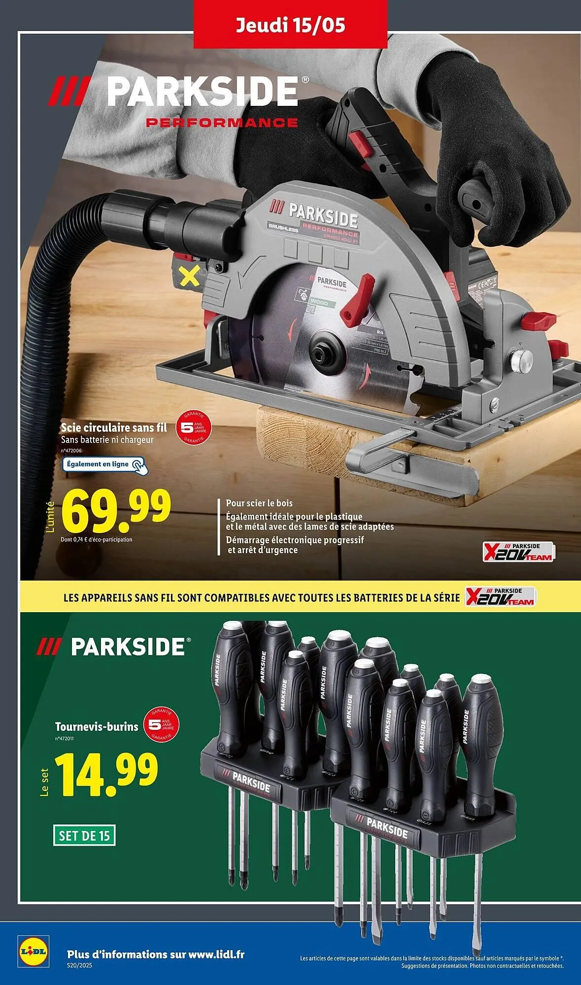 Catalogue Lidl du 15 mai au 19 mai 2025 - Catalogue page 6