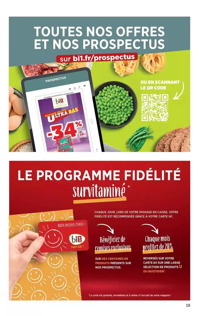 La Quinzaine Des Prix Ultra Bas du 12 mars au 23 mars 2025 - Catalogue page 19