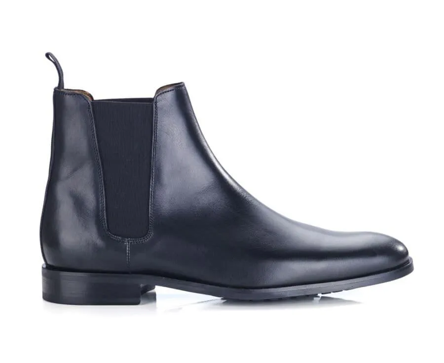 Chelsea boots semelle gomme homme Noir - TODDINGTON GOMME