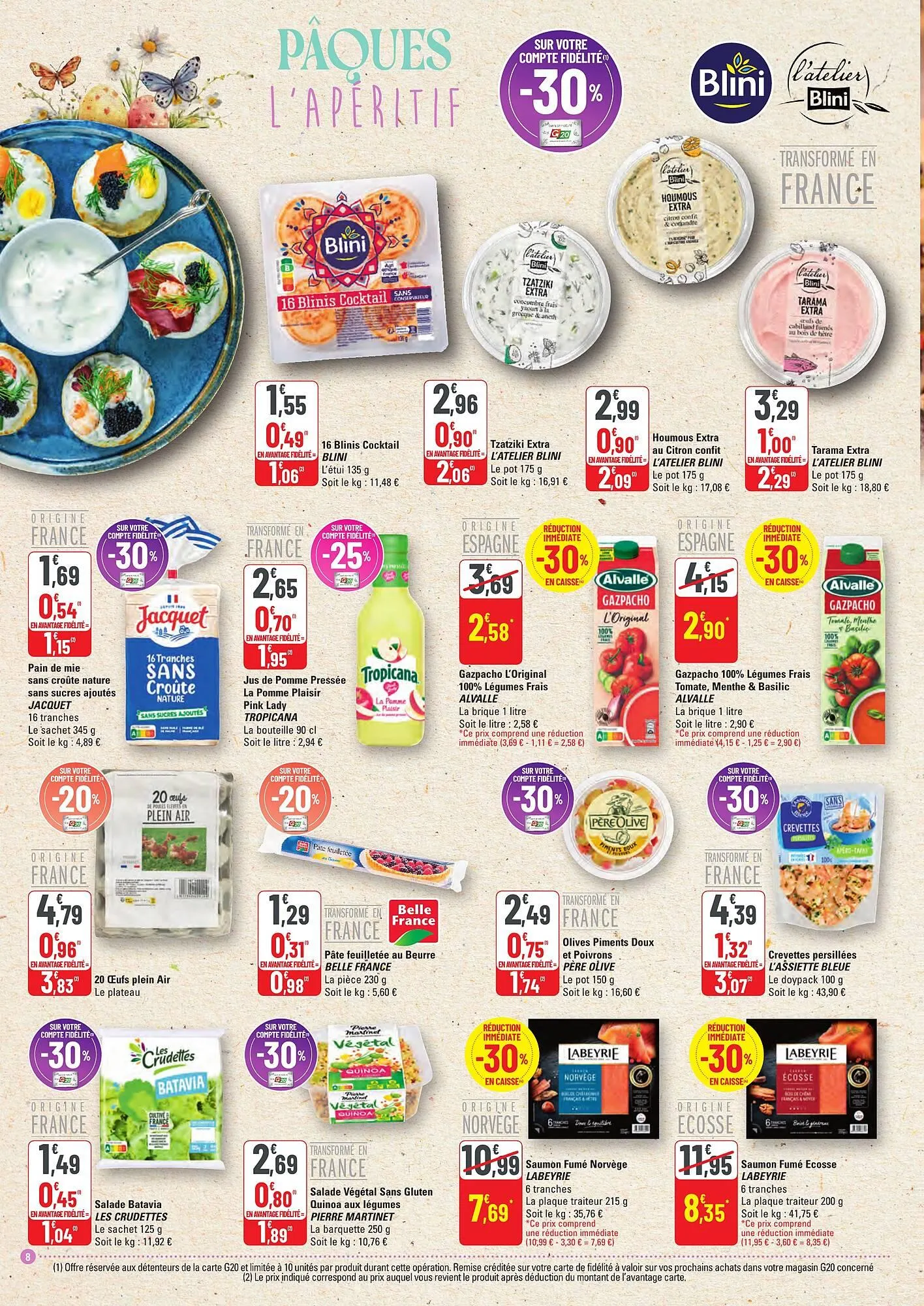 Catalogue G20 du 9 avril au 20 avril 2025 - Catalogue page 8