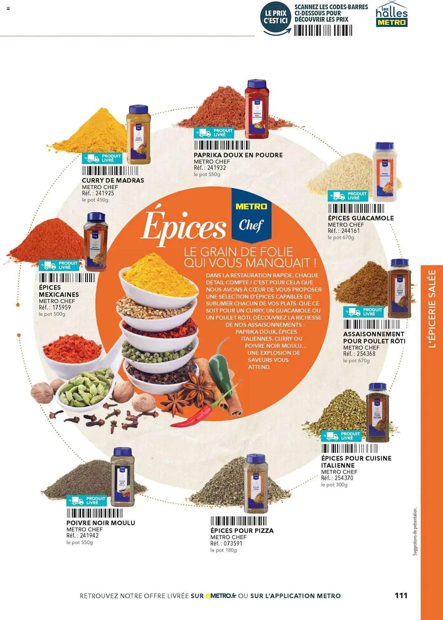 Catalogue METRO du 24 avril au 31 décembre 2025 - Catalogue page 111