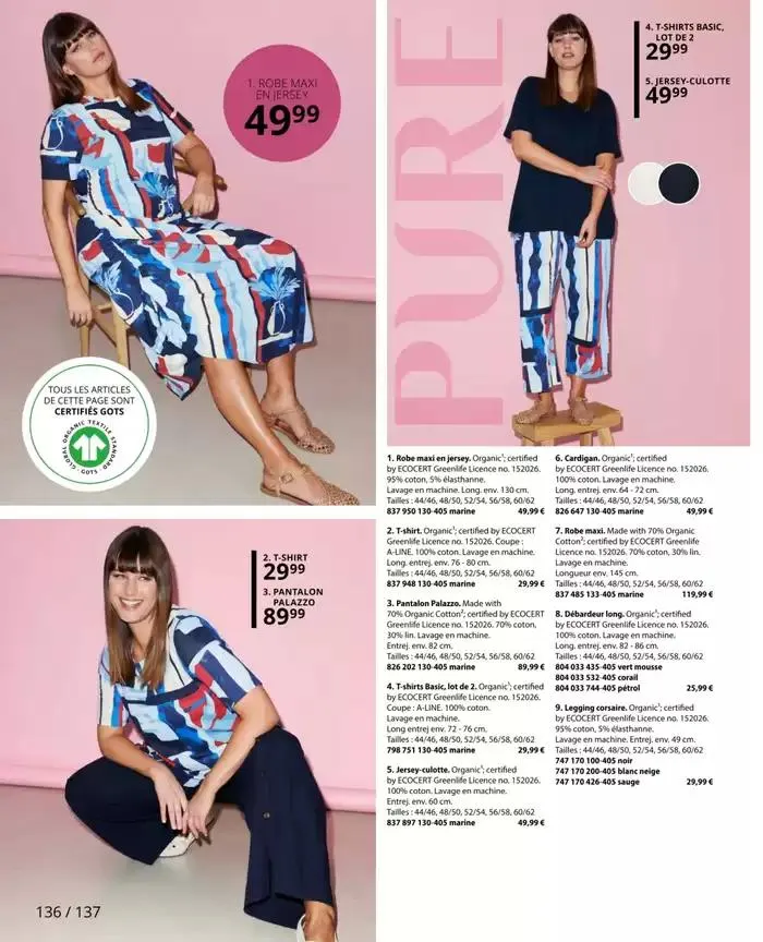 L'été APPROCHE du 2 mai au 31 mai 2025 - Catalogue page 136