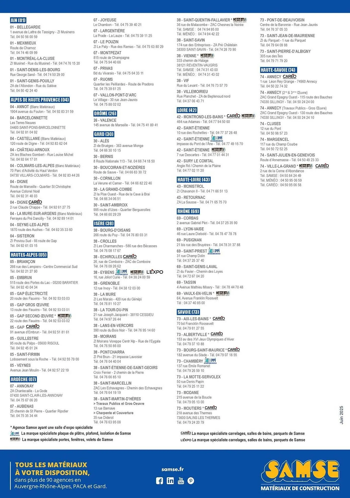 Catalogue Samse du 14 juillet au 21 septembre 2025 - Catalogue page 14