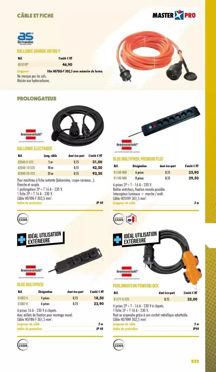 Essentiel Industrie 2025 du 3 janvier au 31 décembre 2025 - Catalogue page 535
