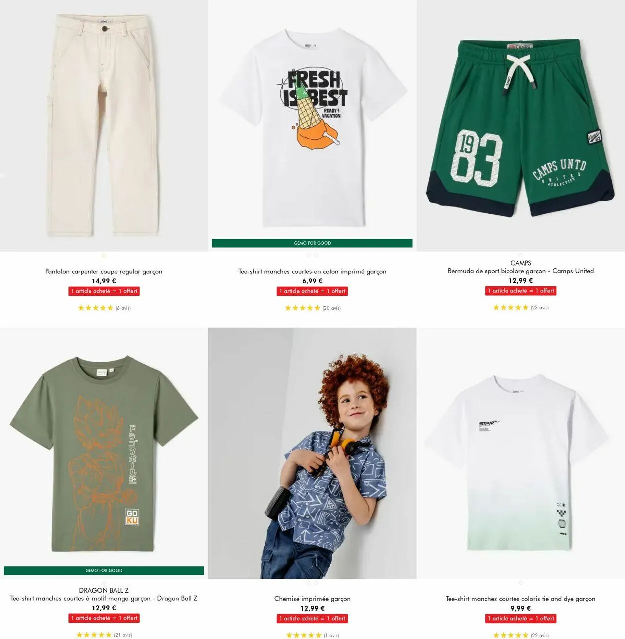 Gémo Catalogue actuel du 30 juillet au 12 août 2025 - Catalogue page 21