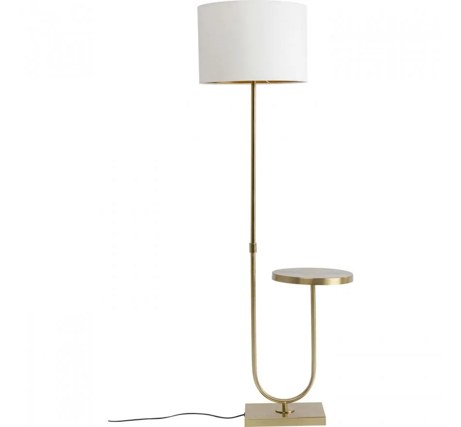 Lampadaire Posso 155cm doré Kare Design
