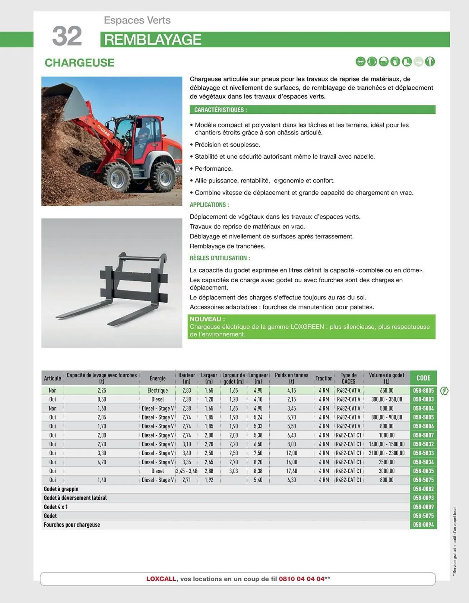 Catalogue Loxam du 9 avril au 31 décembre 2025 - Catalogue page 32