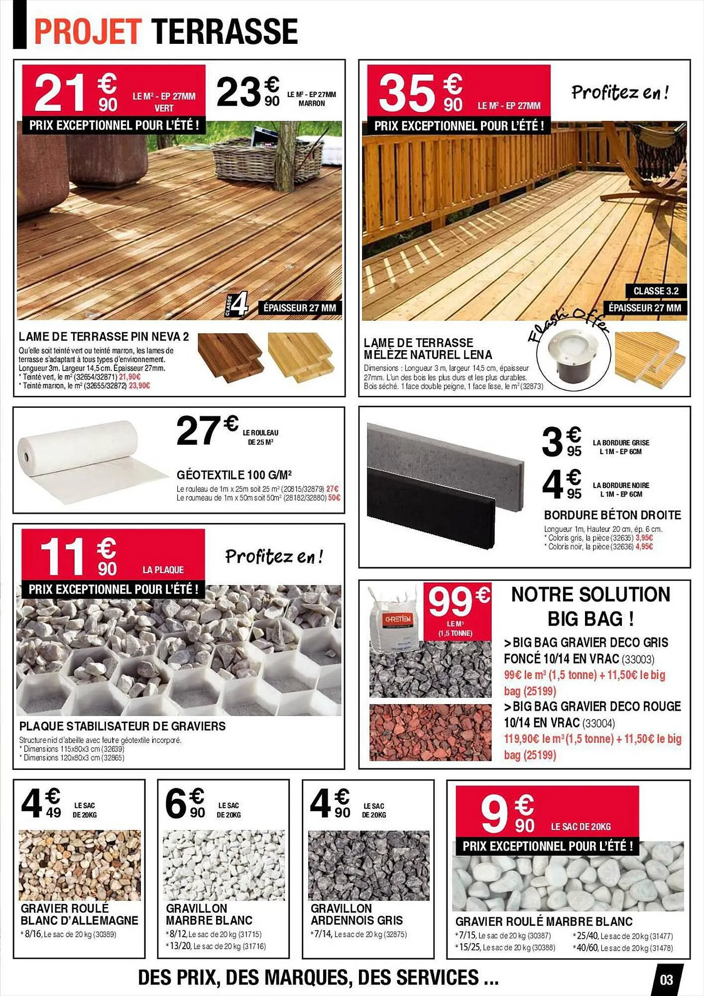 Catalogue Chretien Matériaux du 6 juillet au 19 août 2023 - Catalogue page 3