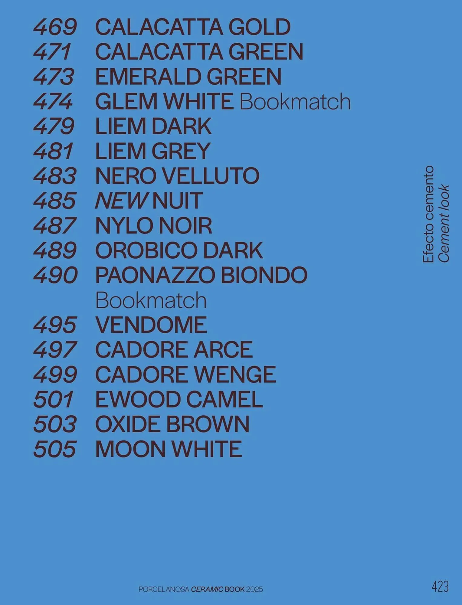 Catalogue Porcelanosa du 27 janvier au 31 décembre 2025 - Catalogue page 425