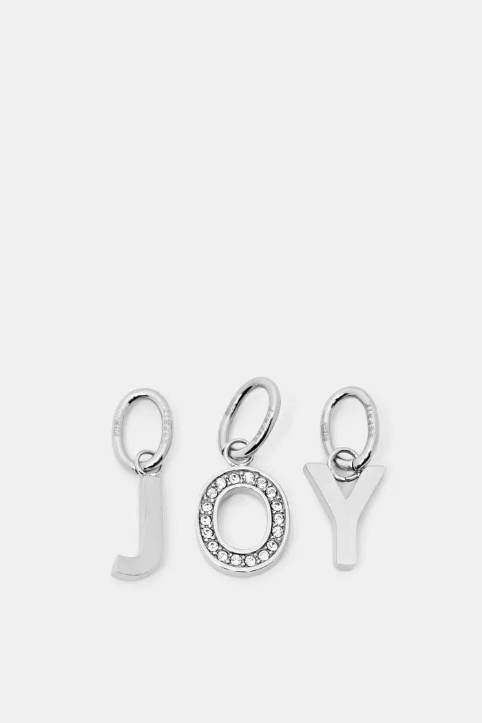 Set de pendentifs JOY, acier inoxydable