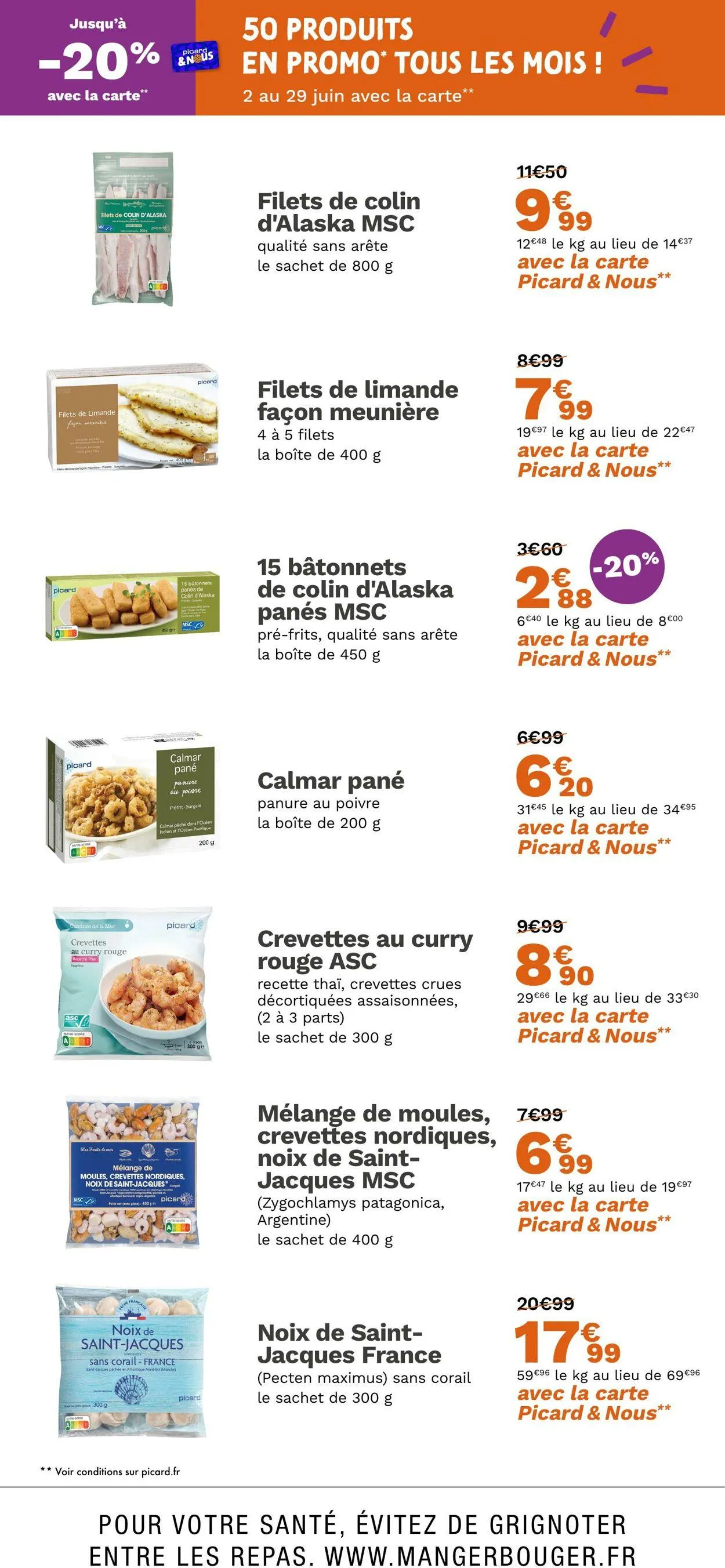 Picard du 30 juin au 6 juillet 2025 - Catalogue page 8