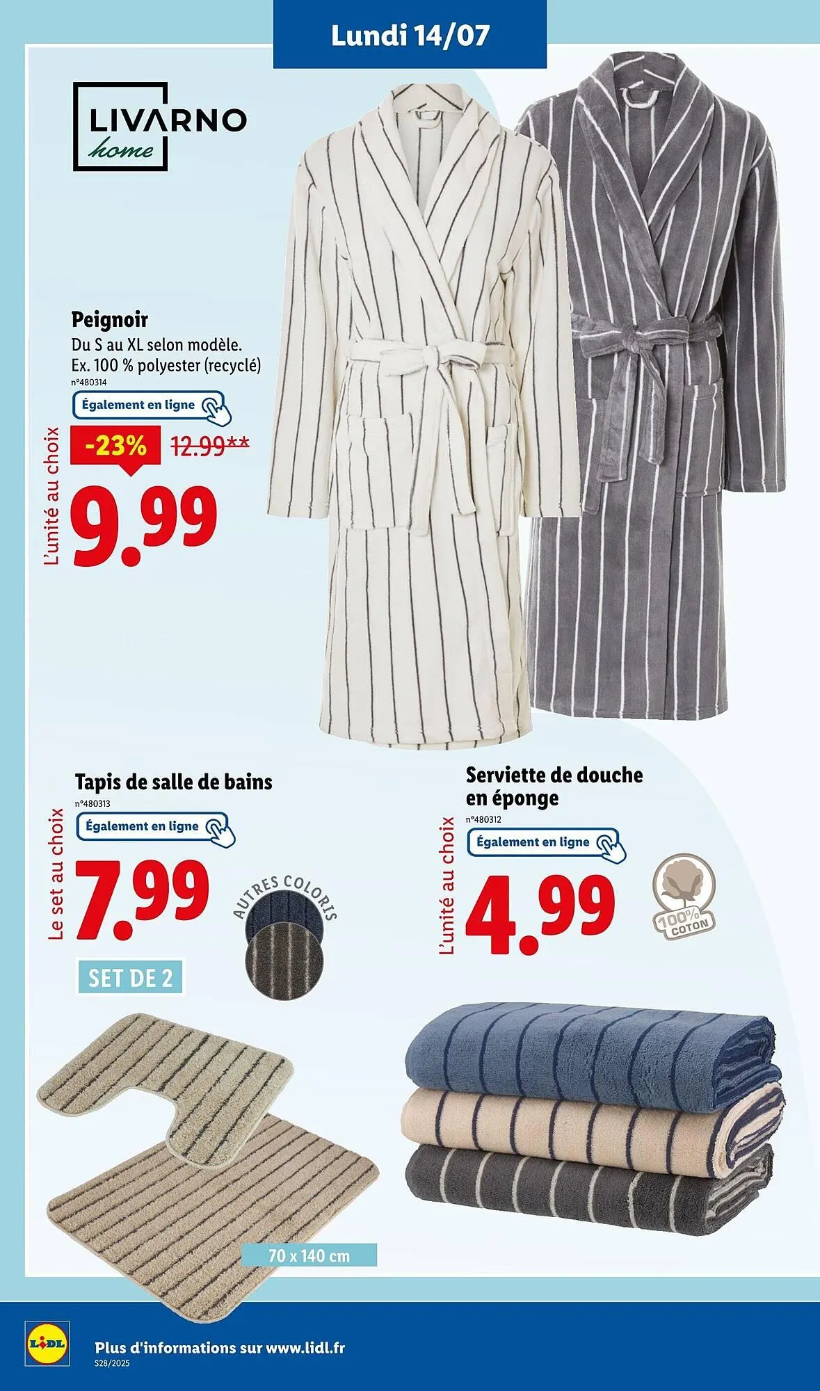 Catalogue Lidl du 10 juillet au 14 juillet 2025 - Catalogue page 20