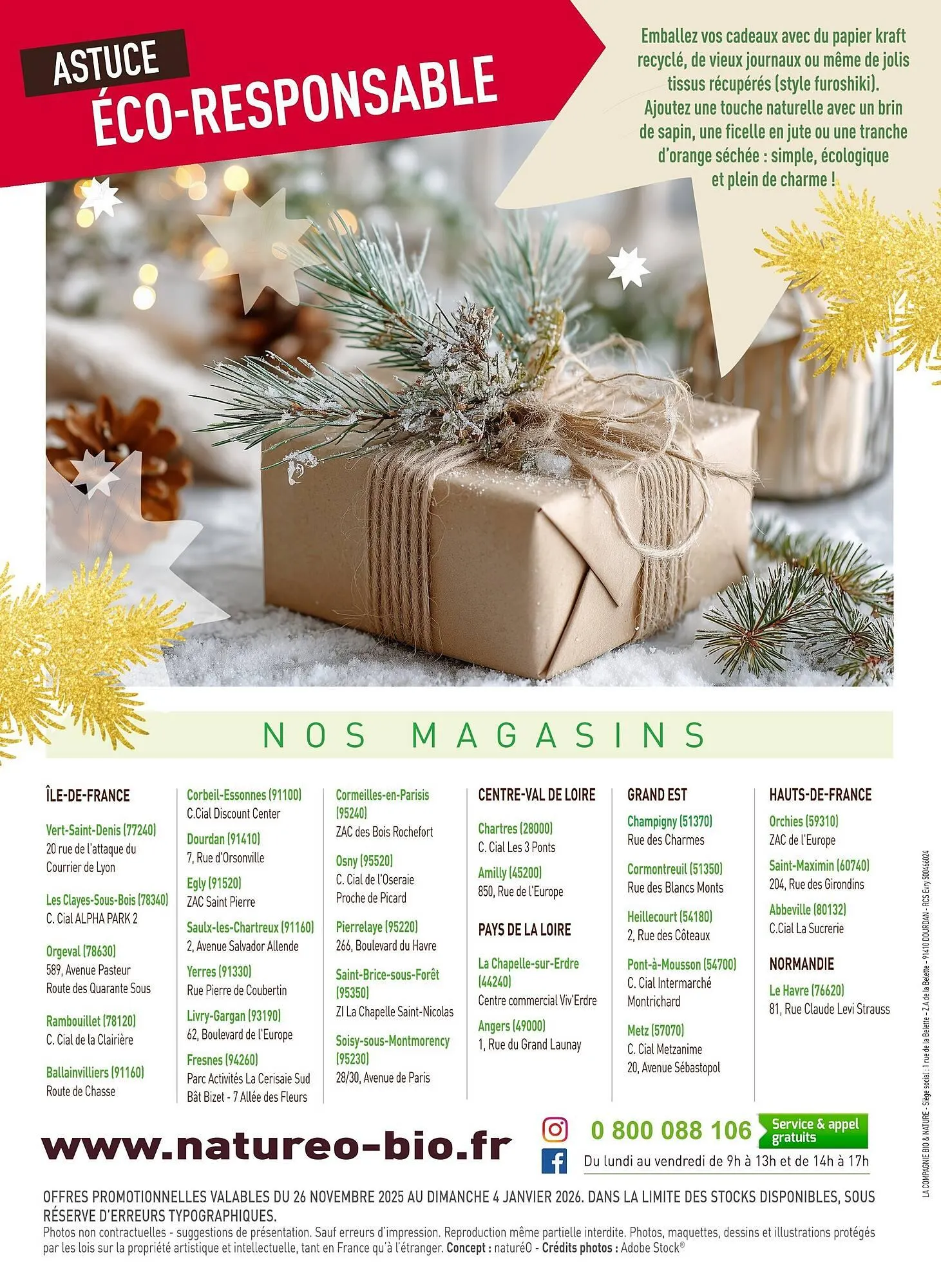 Catalogue naturéO du 26 novembre au 4 janvier 2026 - Catalogue page 34