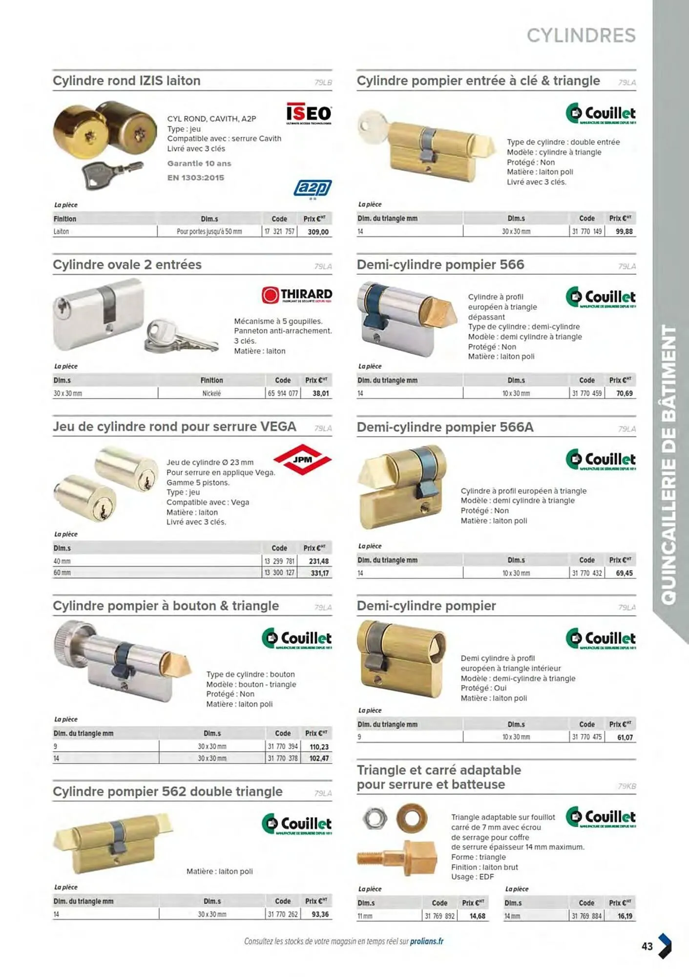 Catalogue Prolians du 11 mars au 31 décembre 2025 - Catalogue page 45