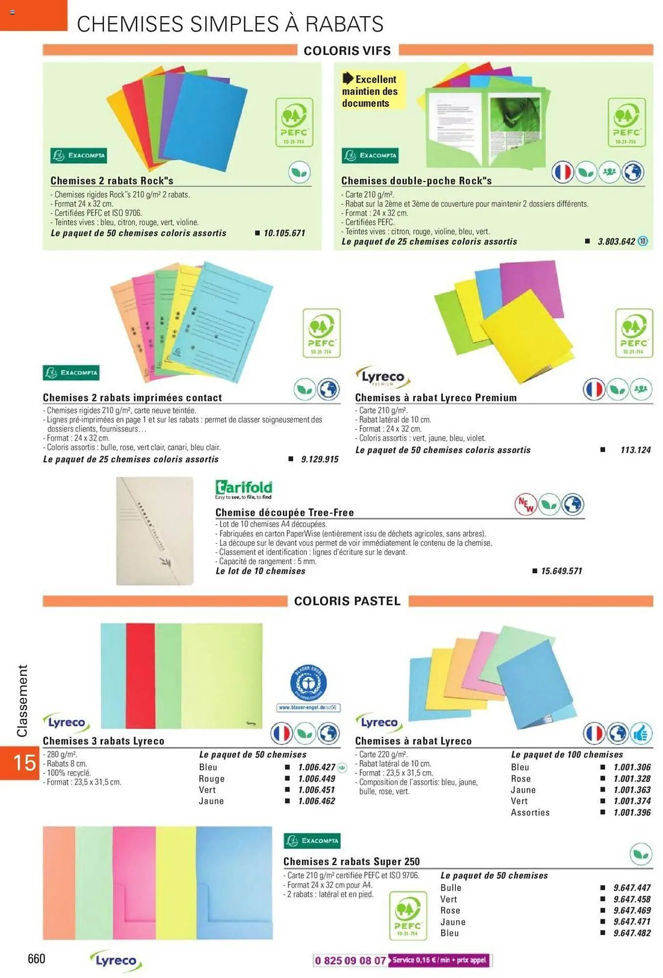 Catalogue Lyreco du 15 mai au 31 décembre 2023 - Catalogue page 660