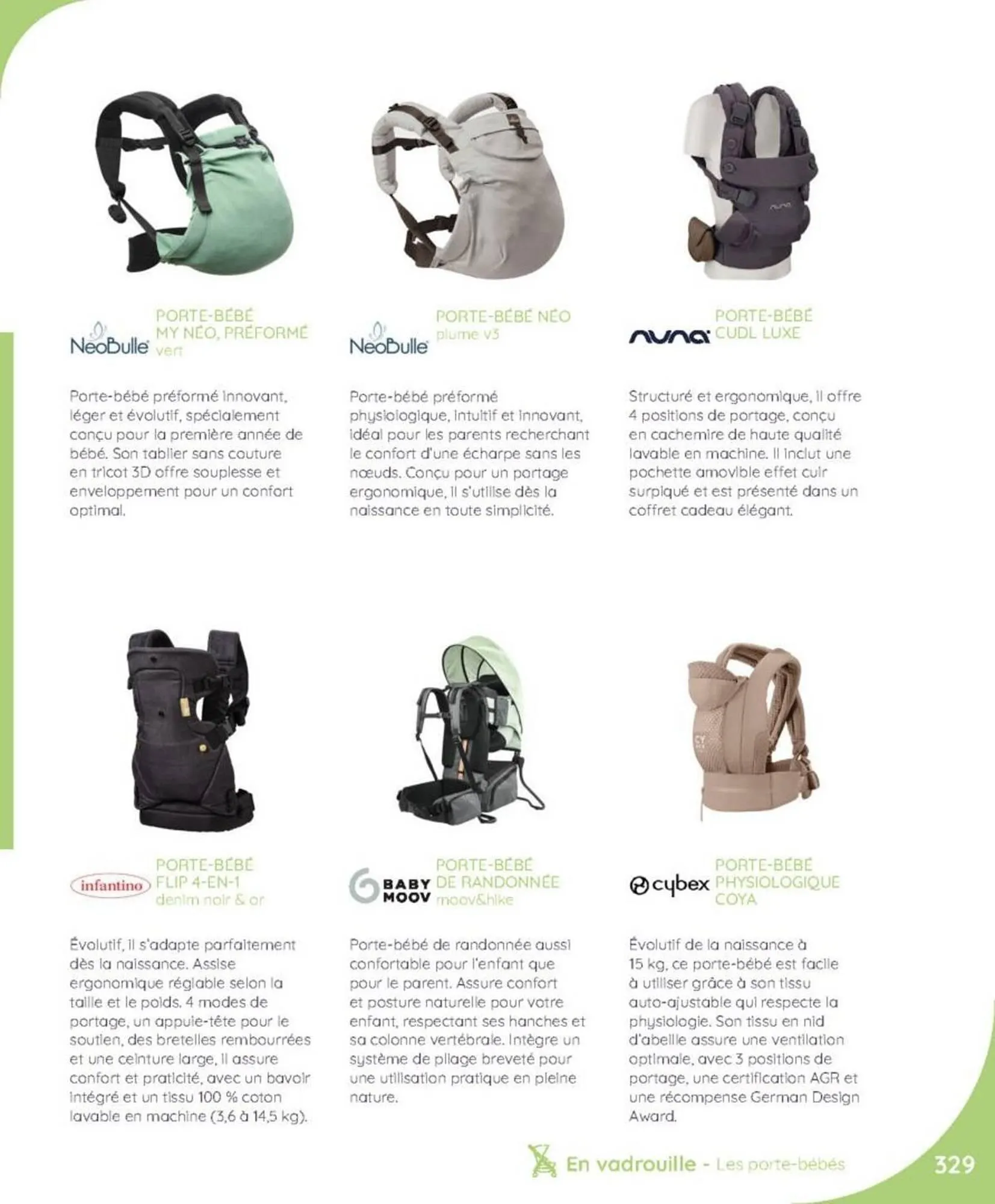 Catalogue autour de bébé du 18 juin au 1 novembre 2025 - Catalogue page 331