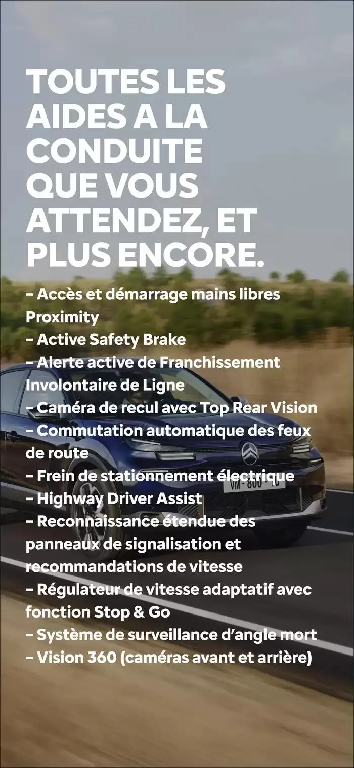 Citroën Nouvelle ë-C4 X Electrique C-BOOK du 15 janvier au 15 janvier 2026 - Catalogue page 11