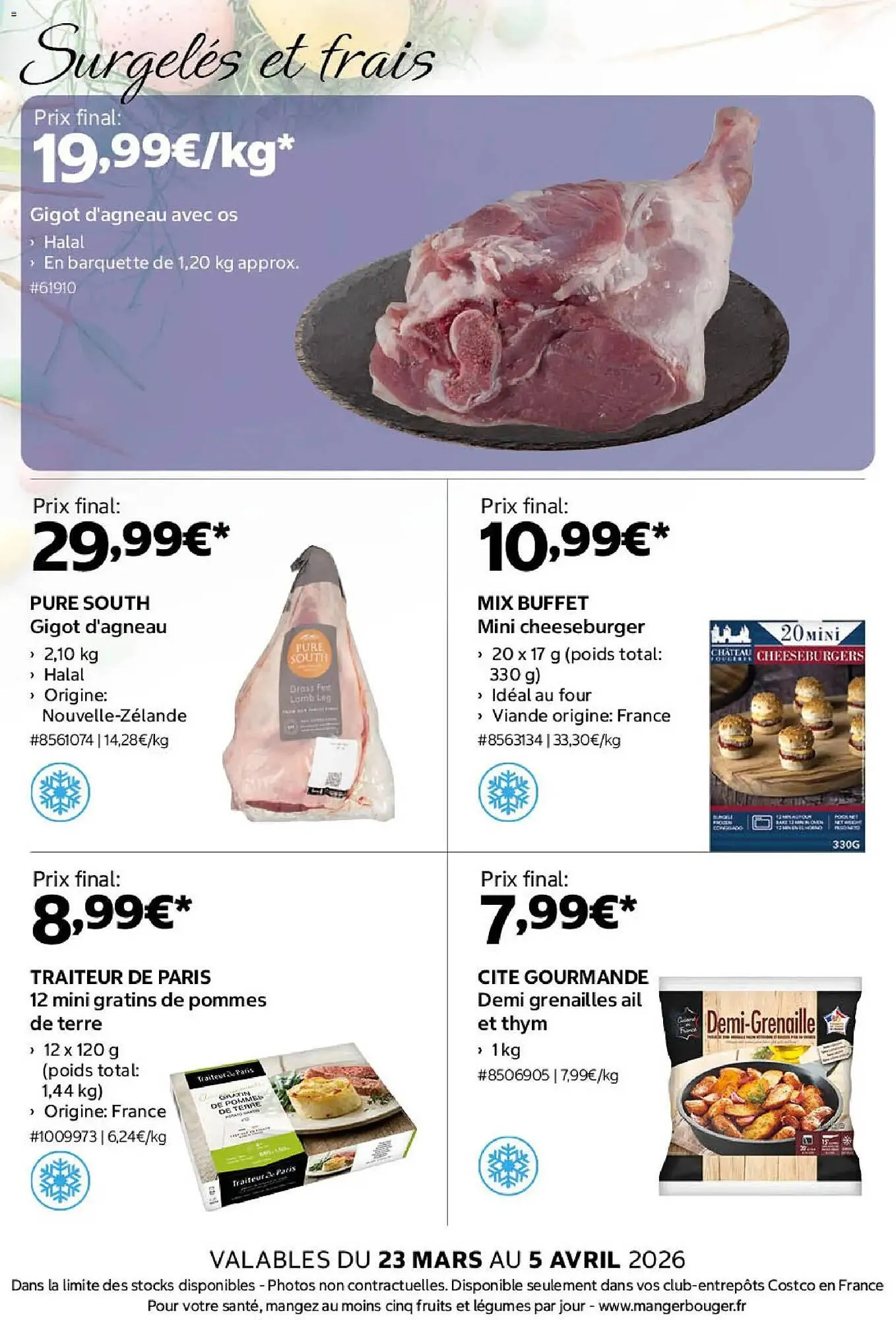 Catalogue Costco du 23 mars au 5 avril 2026 - Catalogue page 10