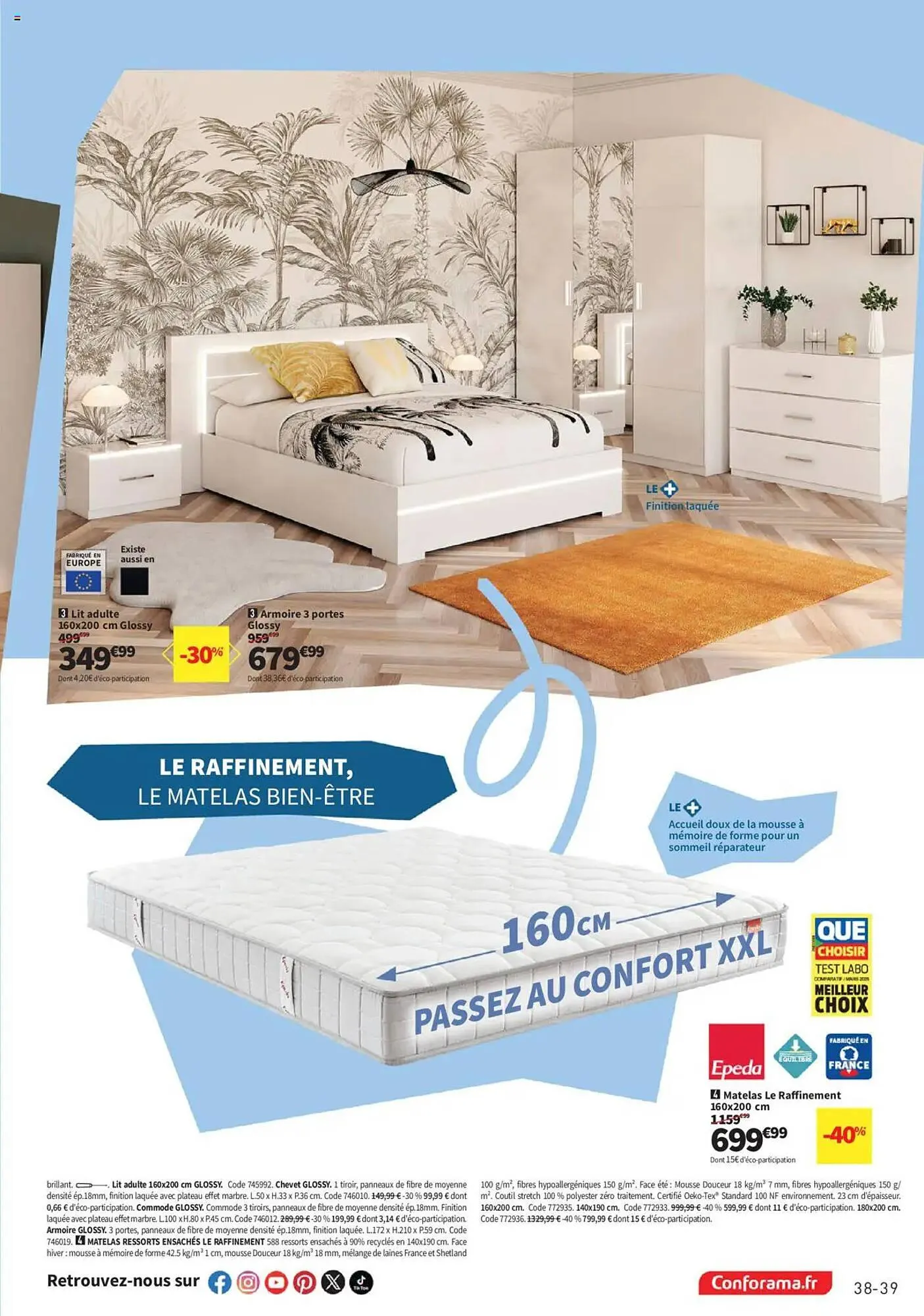 Catalogue Conforama du 10 juin au 31 décembre 2025 - Catalogue page 39