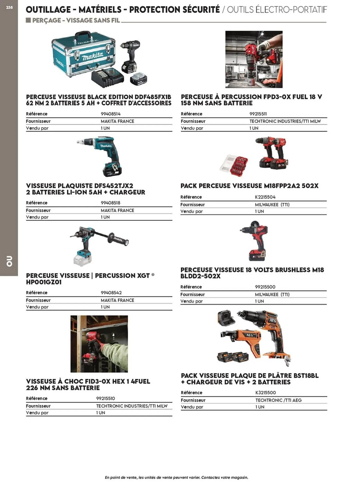 Catalogue Tout faire matériaux du 17 décembre au 30 décembre 2025 - Catalogue page 153