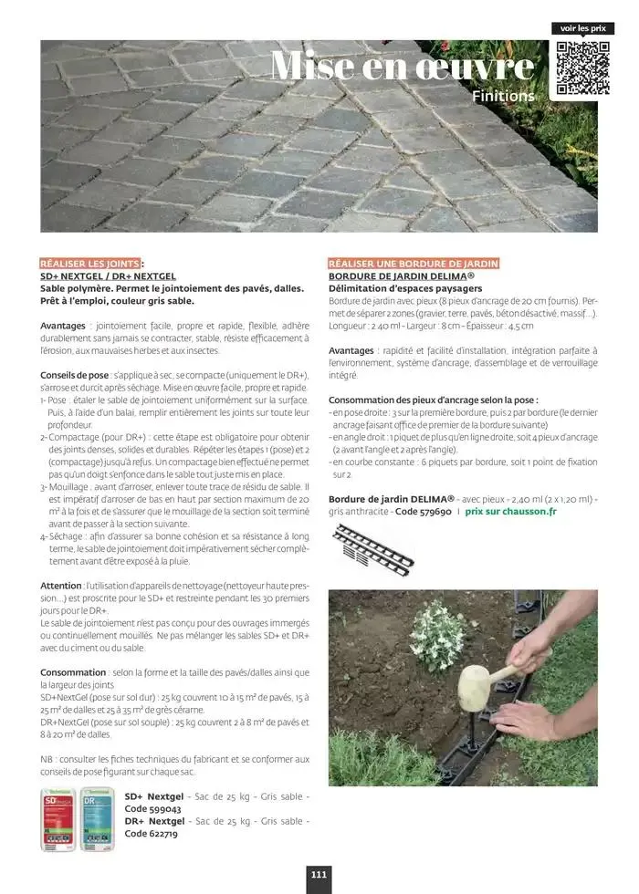 Aménagez votre extérieur SAISON 2025 du 1 janvier au 31 décembre 2025 - Catalogue page 113