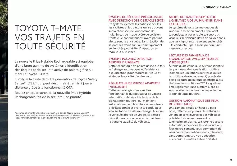 Toyota Prius Hybride Rechargeable du 17 décembre au 17 décembre 2025 - Catalogue page 21