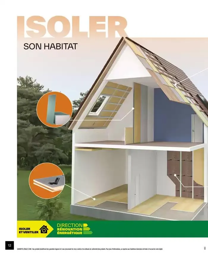 J’améliore mon habitat à prix dépôt du 2 octobre au 9 octobre 2024 - Catalogue page 12