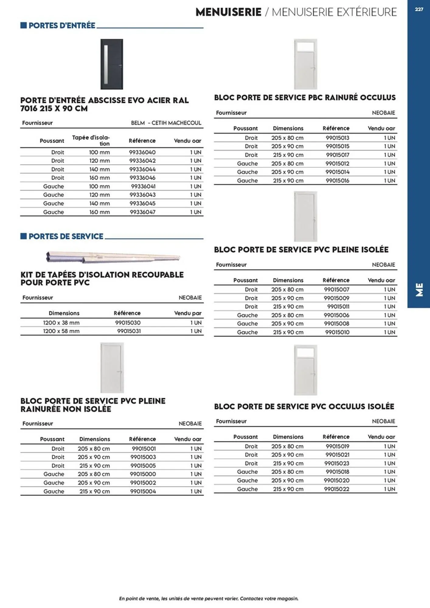Catalogue Tout faire matériaux du 17 décembre au 30 décembre 2025 - Catalogue page 141