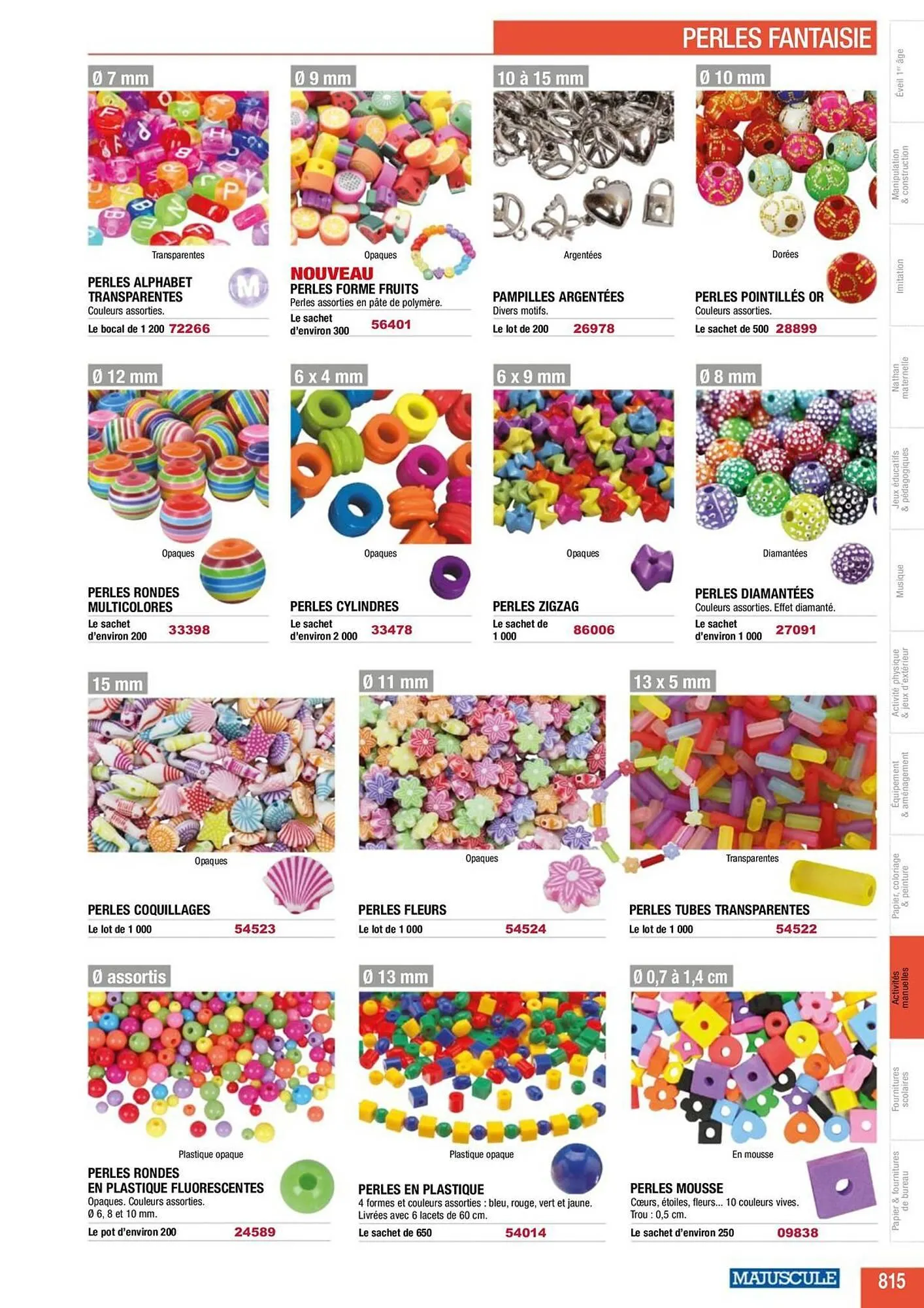 Catalogue Majuscule du 5 mars au 31 décembre 2025 - Catalogue page 839