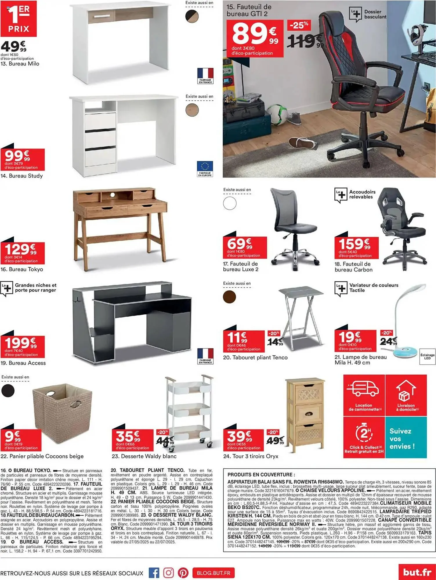 Catalogue BUT du 25 juin au 22 juillet 2025 - Catalogue page 19