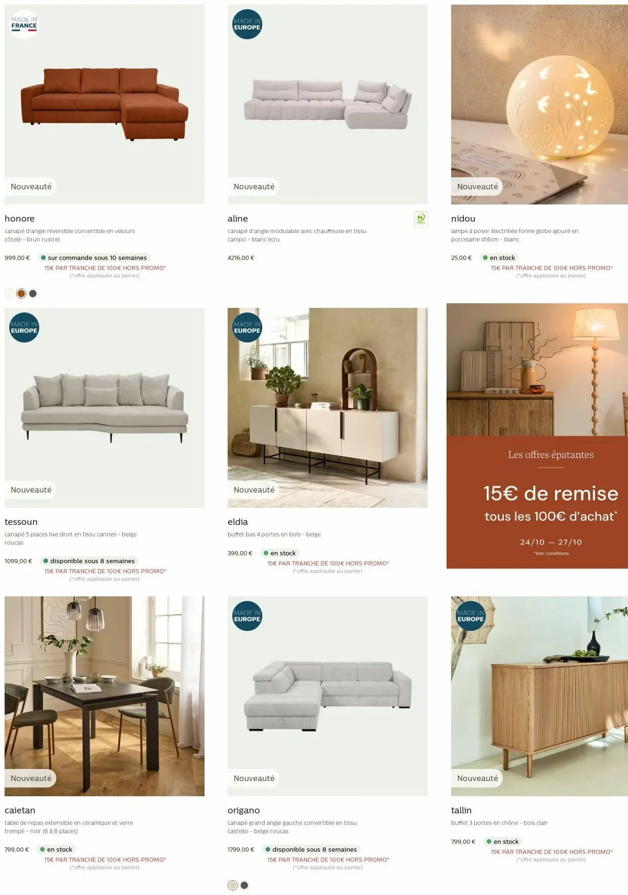 Alinéa Catalogue actuel du 27 octobre au 2 novembre 2025 - Catalogue page 14