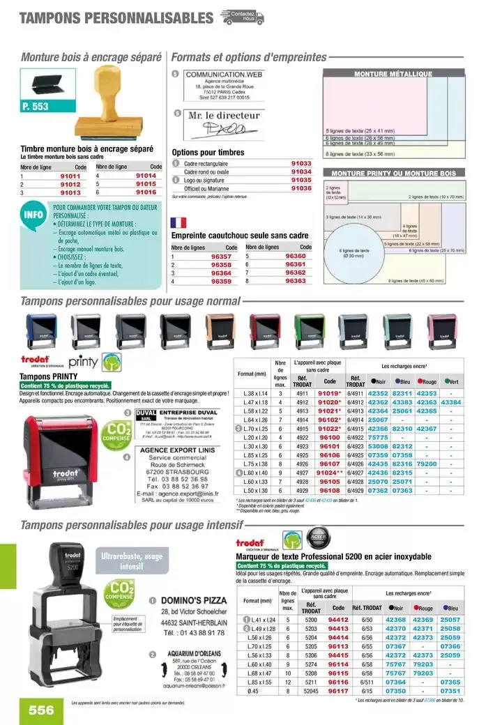 Catalogue Entreprises 2025 du 13 janvier au 31 décembre 2025 - Catalogue page 558
