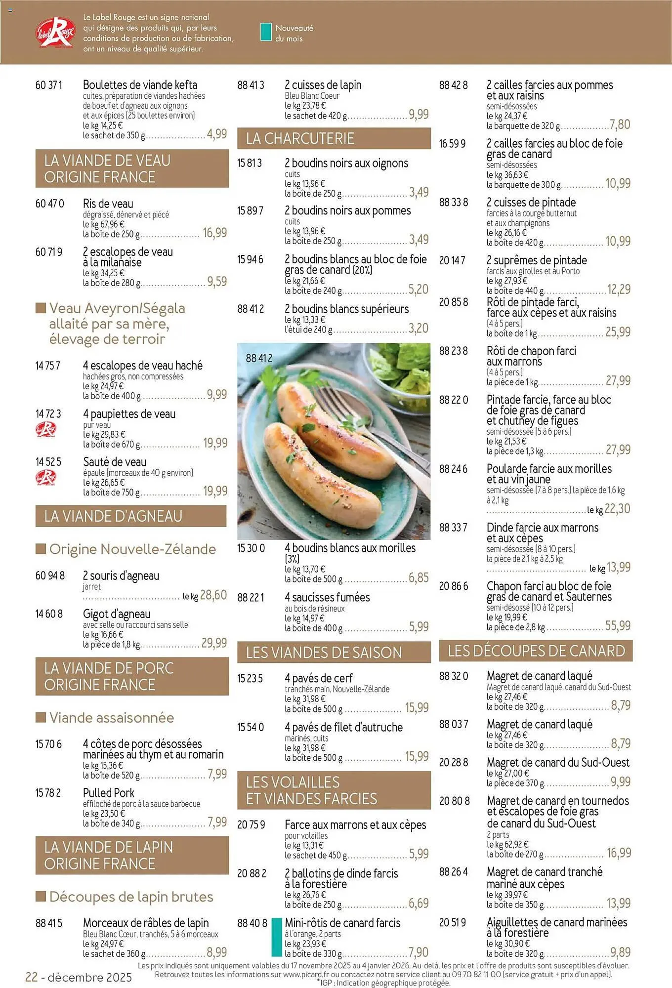 Catalogue Picard du 17 novembre au 4 janvier 2026 - Catalogue page 22