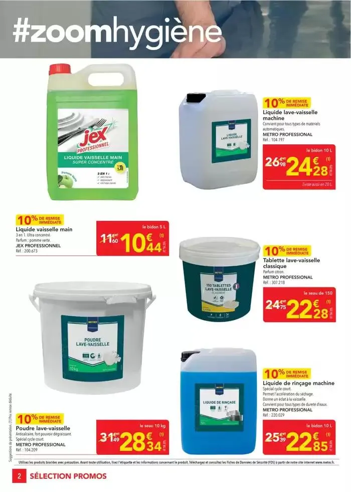 Metro #Sélection Promos Equipement du 28 février au 26 mars 2025 - Catalogue page 2