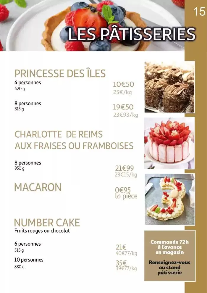 Auchan : Le traiteur d'ENGLOS du 9 avril au 31 août 2025 - Catalogue page 15