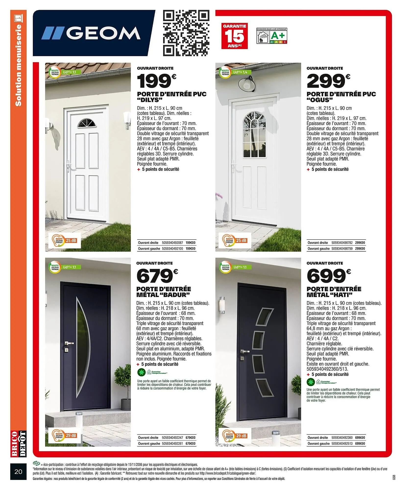 Catalogue Brico Dépôt du 20 juin au 3 juillet 2025 - Catalogue page 20